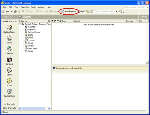 Configuring Outlook 2002 (XP) POP 6.0 Reading Email in Outlook 2002 for the First Time 6.