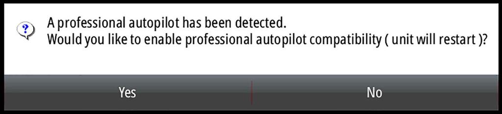 For more information about AP70/AP80 autopilot system, refer to the separate AP70/AP80 documentation. Autopilot detection The AP70/AP80 system has its own source groups.