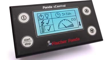 2. Panda xcontrol The Panda xcontrol is a generator control system with three main components. 2.1 Components of the xcontrol 2.1.1 xcontrol - CP-G (Control Panel Generator) - Part No. 21.02.