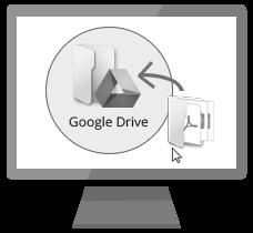 GOOGLE APPS - DRIVE 3.3 MOVE FILES TO THE DRIVE DESKTOP FOLDER: Now that you ve installed Drive on your computer, you can store files right from your desktop. 1.