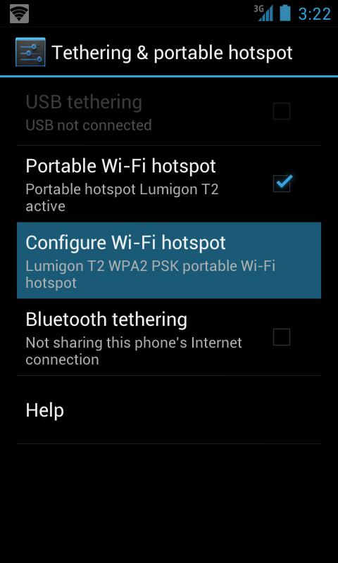 RENAME OR SECURE YOUR PORTABLE HOTSPOT You can change the name of your phone's Wi-Fi network name (SSID) and secure its Wi-Fi network when you turn it into a portable hotspot. 1.