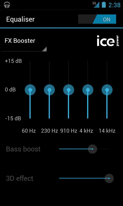 30.5 USE THE EQUALIZER The built-in Equalizer allows you to adjust sound effects when you are listening to your music.