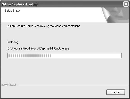 Windows 2.2.4 Start installation While installation is in progress, the dialog shown below will be displayed. 2.2.5 Create a shortcut on the desktop When the progress indicator reaches 100%, the dialog shown below will appear.