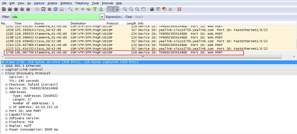 When the VLAN Discovery method is set to DHCP, the phone will detect DHCP option for a valid VLAN ID. The predefined option 132 is used to supply the VLAN ID by default.