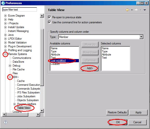populate the Object Table view. If the lock is enabled then when you click on various items in the Remote Systems view, this view does not change the content of the Object Table view.