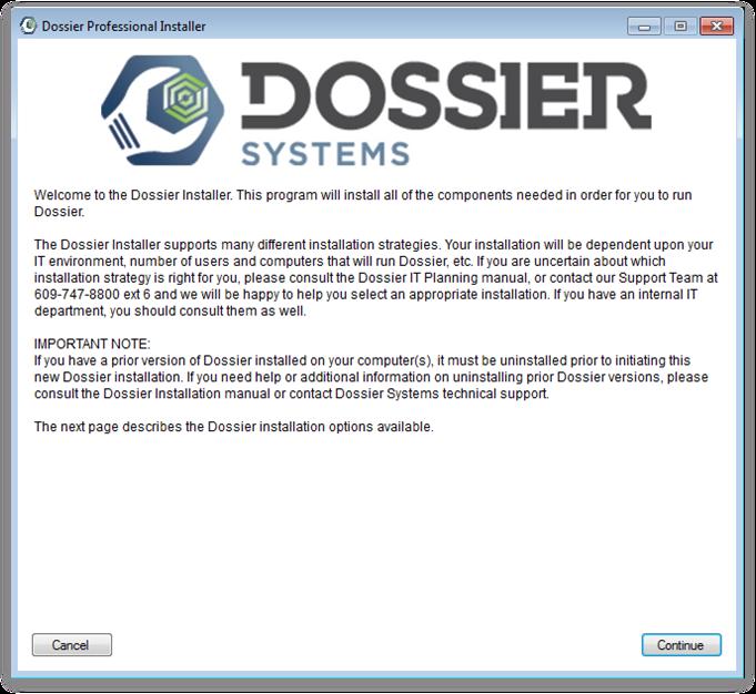 Chapter 9: DCloud Client Coordinator Installation The Professional edition of Dossier includes an optional feature: DCloud Client Coordinator.