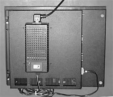 Mounting the Monitor in an Enclosure Chapter 3: Installing the Industrial Monitor Mounting the Monitor in an Enclosure Mounting the External AC Adapter You will need to read this section of the