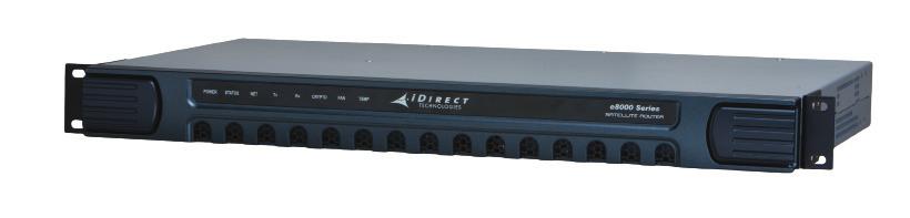 Star topology Optional 256-bit AES encryption Evolution X5 Satellite Router The Evolution X5 features dual-mode operation of DVB-S2/ACM or in- FINITI TDM on the outbound, supporting speeds up to 149