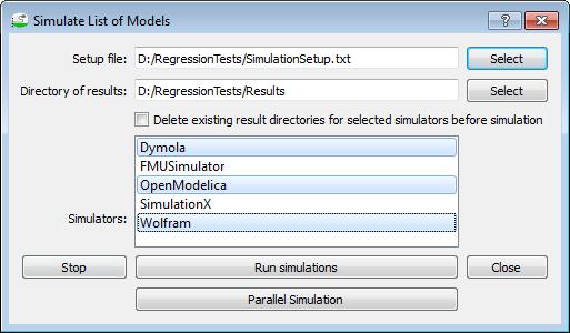 We measured the performance of parallel simulation against serial simulation. The list of models is taken from the example models in the Modelica Standard Library 3.2.1 (Modelica Association, 2013).