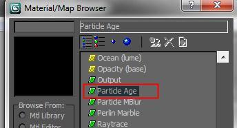 Open the Material Editor (M), and select an empty material.