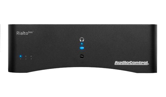 Converter (DAC) For Audiophile Performance Audio Patented AccuBASS Bass Response 12v Trigger Input Bridgeable Headphone Input Compact Size at 8.5 W x 5.4 D x 2.