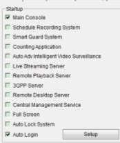 Enable Audio on Active Channel: Select the Enable Audio on Active Channel option to hear the audio from the selected video channel (selected by mouse) on each video grid of Mainconsole.