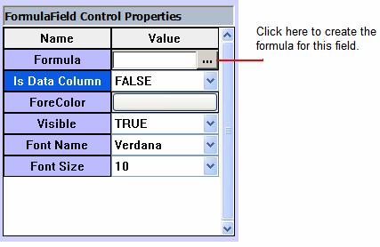 Select Form Options to select the field which you want to use in the formula. Select Functions, to use various conversions and Math functions in your Formula.