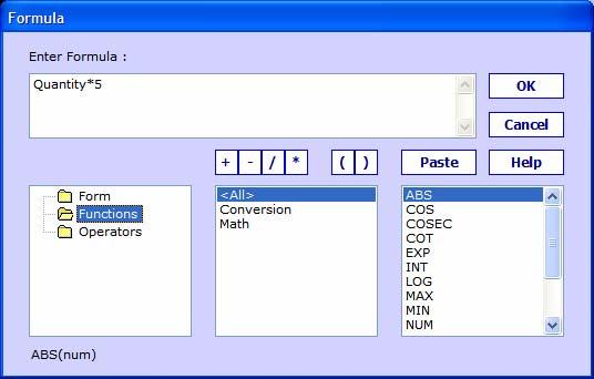 After writing Formula for Formula field, you can assign column to this formula field.