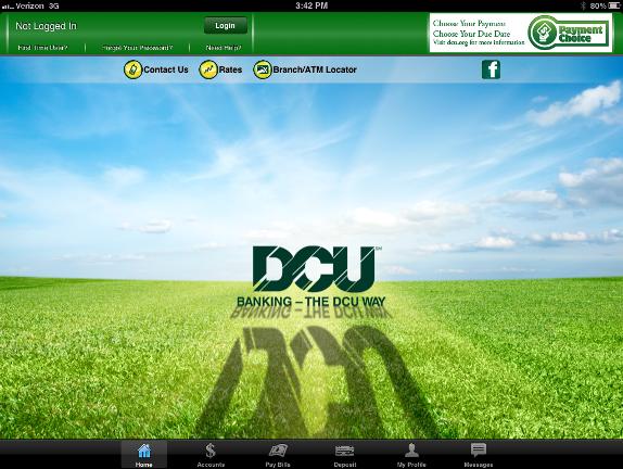 Main Page Select the Contact Us link to see the various ways of getting in touch with DCU Select the