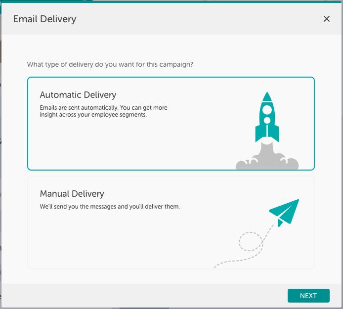 For help, see the Targeted Audience Setup Guide. Enable Automatic Delivery in Communicate Cloud 1. Open your Campaign.