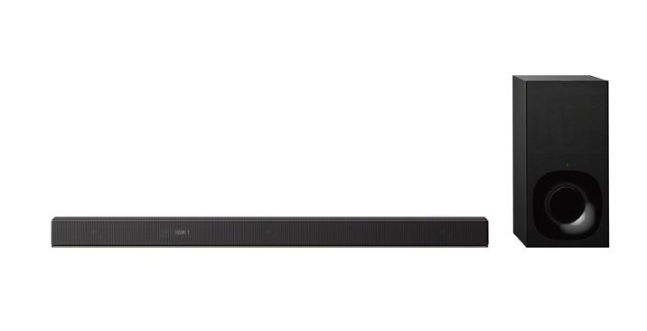 HT-Z9F Z9F 3.1ch Dolby Atmos Soundbar Feel the thrill of your favorite shows and movies. The Z9F 3.1ch Dolby Atmos/DTS:X Soundbar s new Vertical Surround Engine places you in the middle of the action.