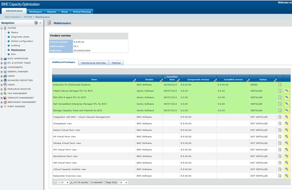 Storage Capacity Management with BCO and Sentry Connectors and Add-ons for BCO - Collect storage/san capacity metrics - Views and reports about storage/san