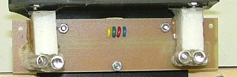 have a value of either 1 or 2 when a white index card passes in front of either one of the phototransistor/ired pairs.