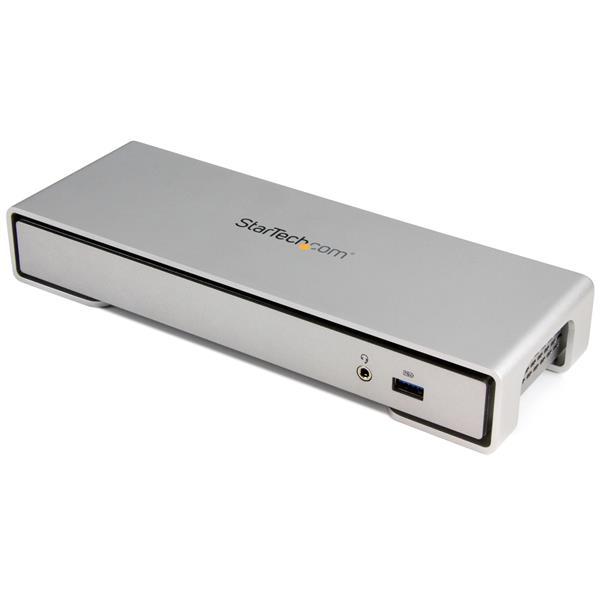 Thunderbolt 2 4K Docking Station for Laptops - Includes TB Cable Product ID: TB2DOCK4KDHC The TB2DOCK4KDHC Thunderbolt 2 Docking Station lets you connect up to 11 devices to your MacBook or laptop,