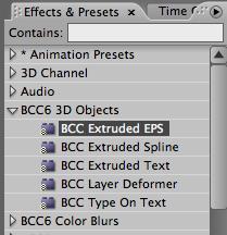 BCC Extruded EPS quick links ; Applying the filter,