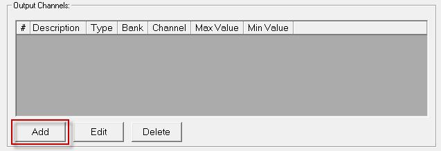 Add Analog and Digital Output Channels to the Configuration Once you have defined the I/O module hardware configuration