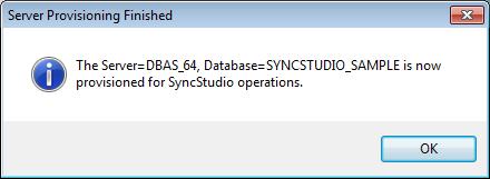 Now that the database has been provisioned we need to generate the synchronization code. To do this please click on the Code Generation tab on the left side of the SyncStudio.