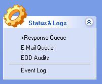 Status And Logs Status And Logs +Response Queue The +Response Queue will list any responses