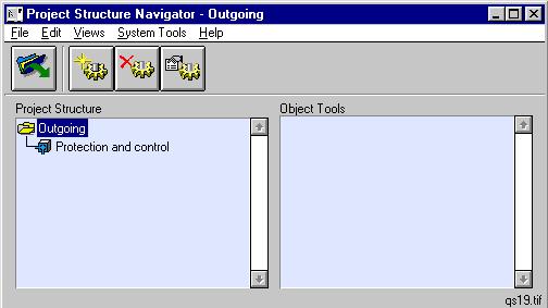 The dialog lists all the device objects that exist in the project, displaying both the titles and the names of the objects. Object names are displayed in parentheses. Fig. 3.10.