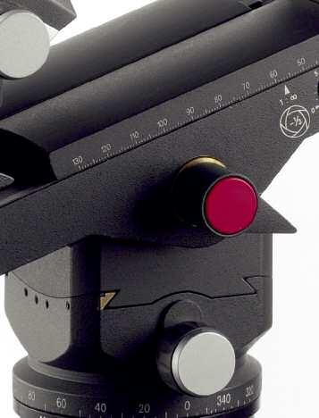 tilting degree. Therefore, the integrated benchholder of the M 679cs has a precise angle scale. The maximum tilting to either side is 45, the panorama rotation is 360.