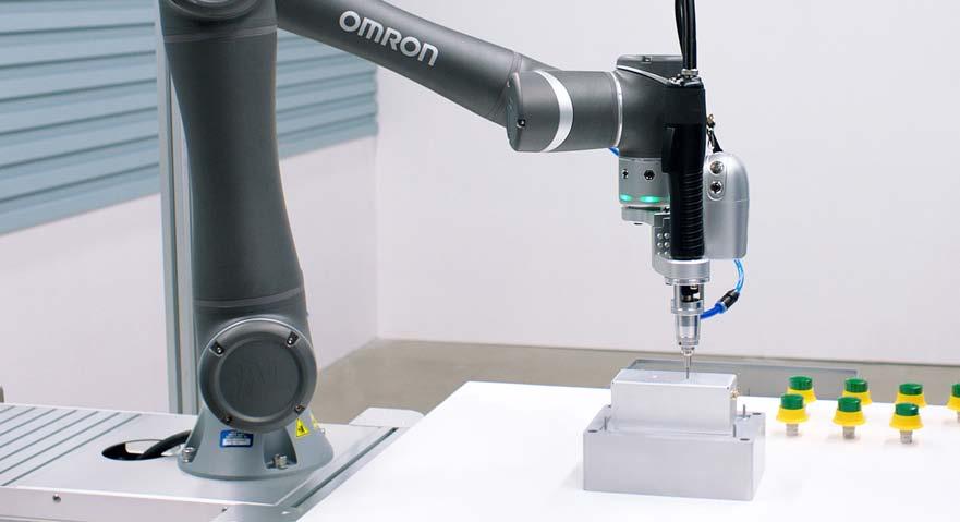 the OMRON TM Collaborative Robot is designed to adapt to almost any