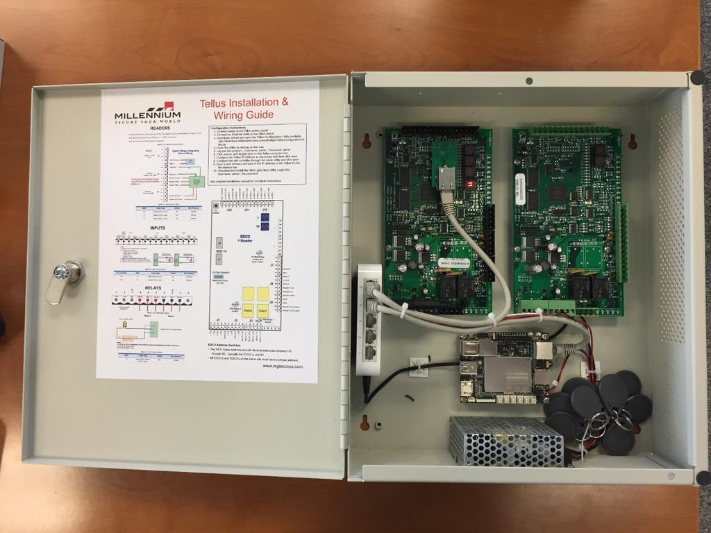 The NETDCD-1 board and appliance both contain RJ-45 Ethernet connectors. The Default IP address for NetDCD-1 board 192.168.0.254. Installation steps 1.