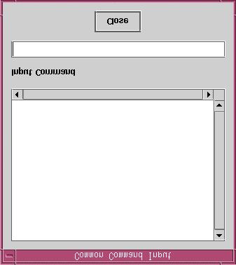 3.7 Common command input 3.7 Common command input The common command input dialog box is displayed by selecting [Common Input...] from the [Execute] menu in the master control window.