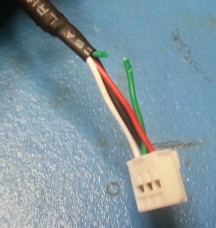 4. Connect the smaller white plug side of the provided LVDS Video Cable to the port on the A3/GOLF7 interface labeled LVDS- IN. 5.