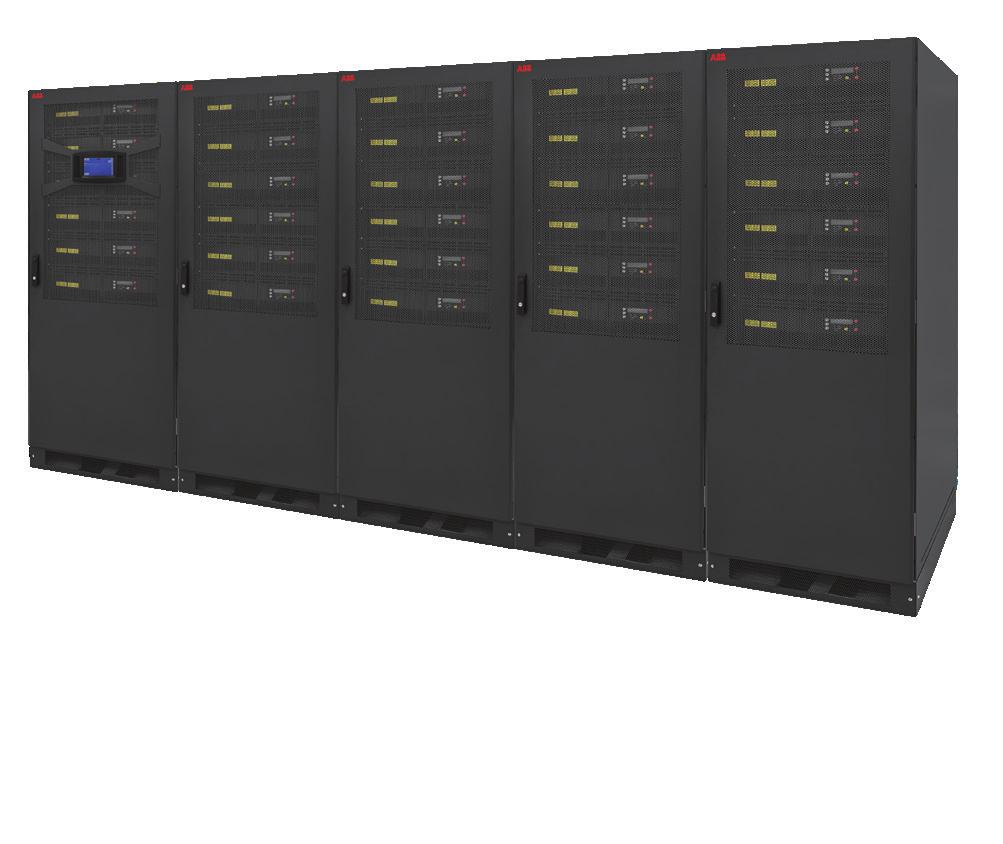 4 CONCEPTPOWER DPA 120 280V MODULAR UPS Total vertical and horizontal scalability The Conceptpower DPA 120 delivers power protection from 20kW to 120kW at 208V (one to six modules) in a single
