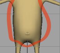 So we can use this as a great starting point to breaking apart the body for each piece of the rig. 3.