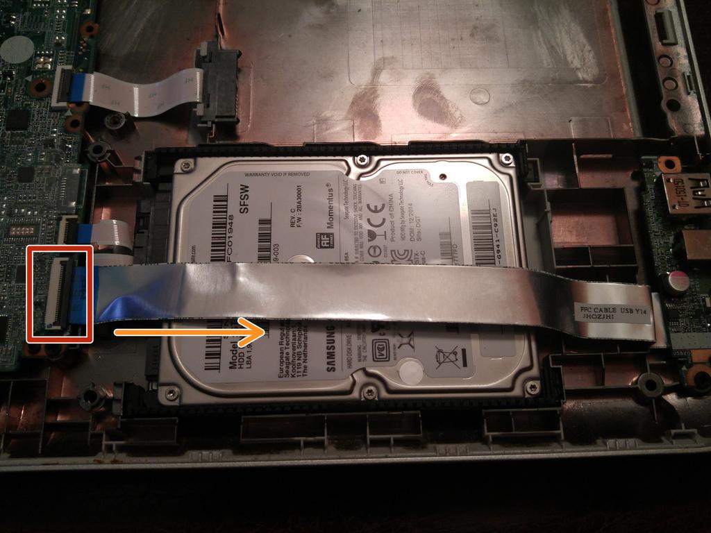 hard drive in your HP Pavilion P Series laptop.