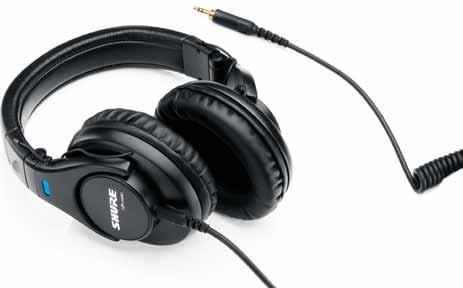 Product SRH440 Professional Studio Headphones The SRH440 Professional Studio Headphones from Shure provide exceptional sound reproduction and comfort.