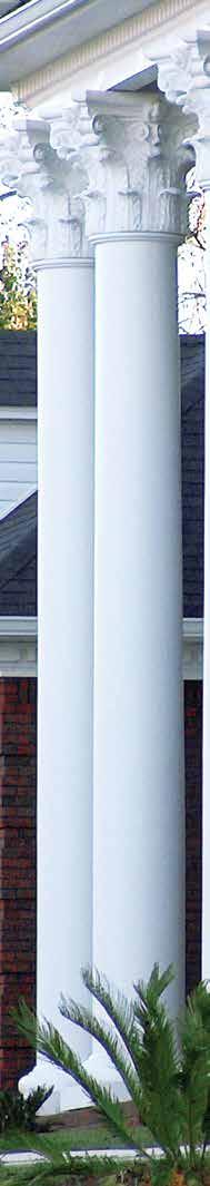 Round PERMACast Columns Poly Tuscan Cap Round PermaCast Column Dimensions (in Inches)* COL. SIZE A B C D E F G J K L O N R T LENGTHS AVAIL (ft.