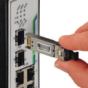 Large choice of SFPs Mechanical lock Single and multimode types SFP MODULES Interface for Fiber-Optic CATEGORY FAST ETHERNET GIGABIT Use With 852-103 852-3031