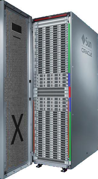 Brawn Hardware - Rack Key: I Storage Servers (Storage Cells) I Database Servers (Compute Nodes) I 2x 36-port (QDR) 40Gb