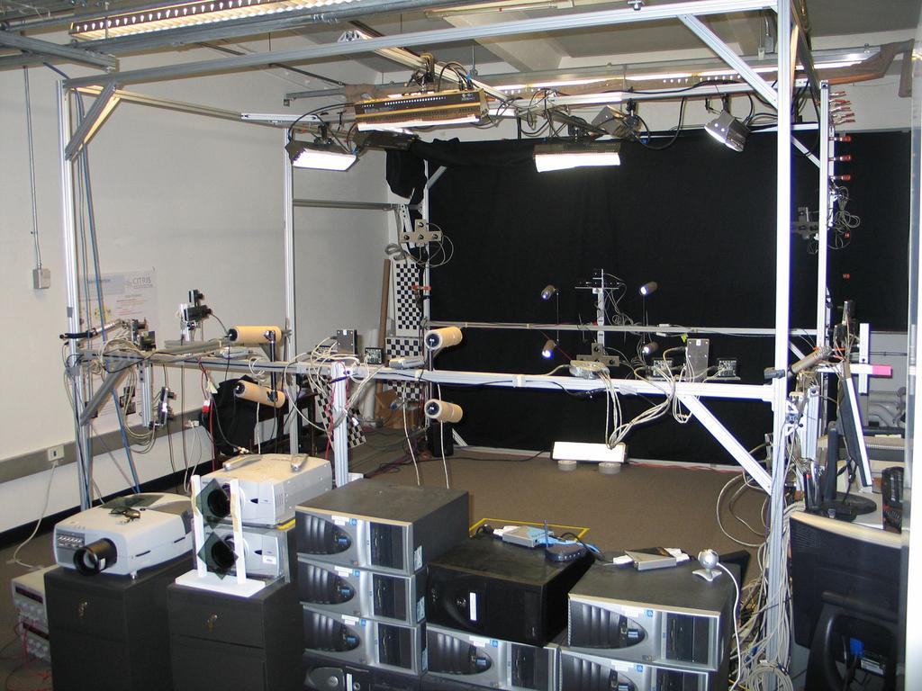 Teleimmersion @ UCB n CITRIS lab in Hearst Memorial Mining Building n 36 degree stereo capturing n Full-body 3D