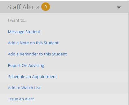 Communication An advisor can communicate with his/her students in SSC-Navigate.