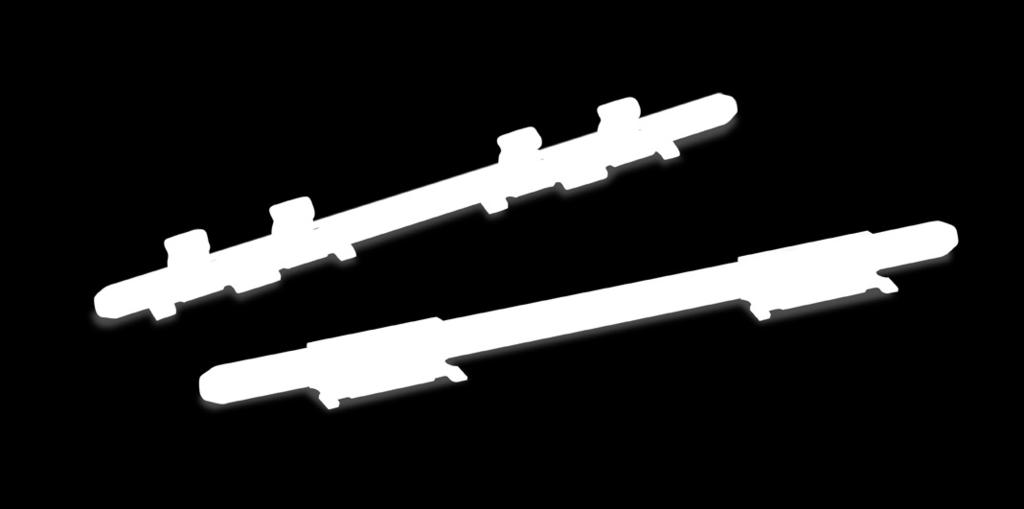 SMT clips and bars ordered separately.