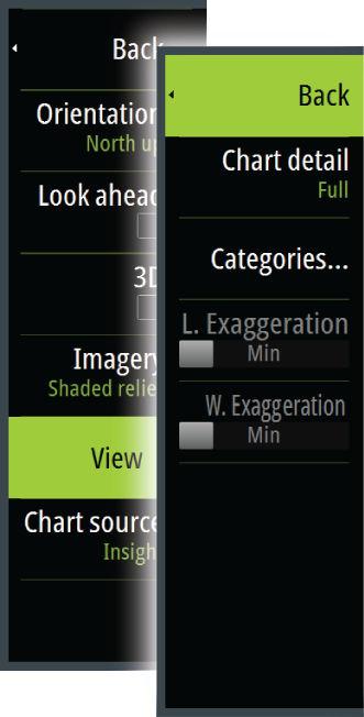 Insight chart categories Insight charts include several categories and sub-categories that you can turn on/off individually depending on which information you want to see.
