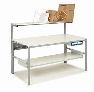 Packing table combinations Basic packing table pcs Workbench with shelf TPH 78 pcs Lower shelf AT 80 TPH pcs Toolholder PPH TXL pcs Cable tidy TPHCT 80 Kitting bench pcs Workbench for aluminium