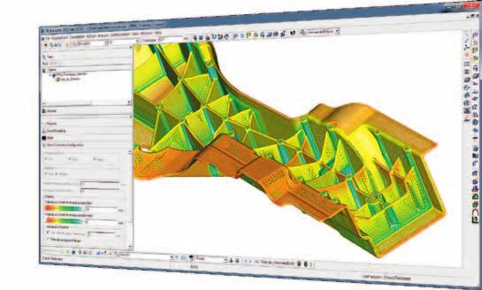 Parts and assemblies of different formats can be compared with a user-defined accuracy. The powerful 3D_Evolution graphics provides a clear overview.