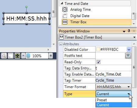 Schedule Widgets Use the HMI schedule widgets to