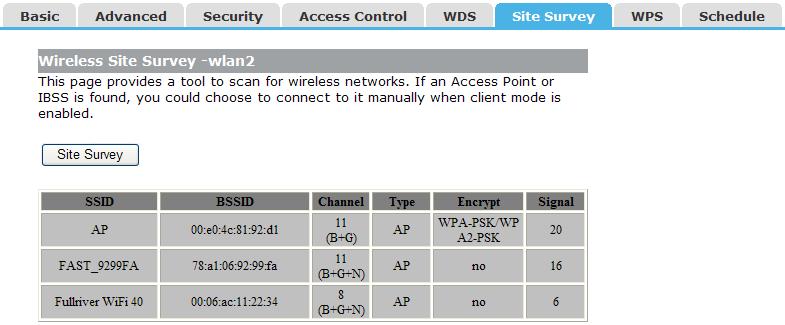 Enable WDS: Check this box to enable WDS function. MAC Address: Enter the remote AP MAC address. Data Rate: Sets the maximum wireless data rate that your network will operate on.