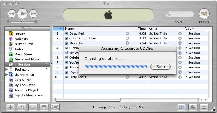 Importing Music From Your Audio CDs Into itunes Follow these instructions to get music from your CDs into your computer.